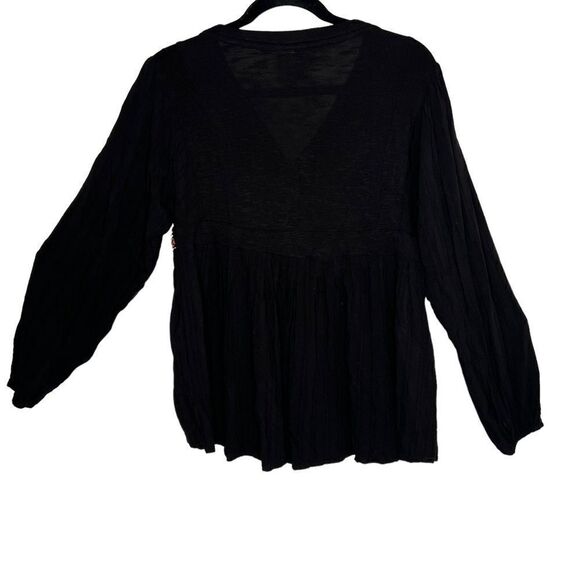 KNOX Rose Bohemian Embroidered Peasant Blouse small - Picture 8 of 14